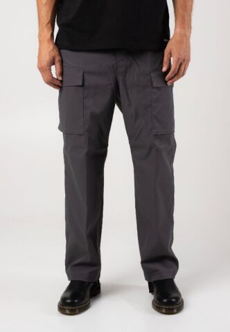 Carhartt WIP – Balto Graphite – Hose – Grau – L – Shell: 100% Polyester; Lining: 100% Baumwolle