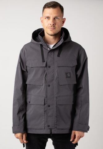 Carhartt WIP – Balto Graphite – Jacke – Grau – XL – Obermaterial: 100% Polyester; Futter: 100% Nylon