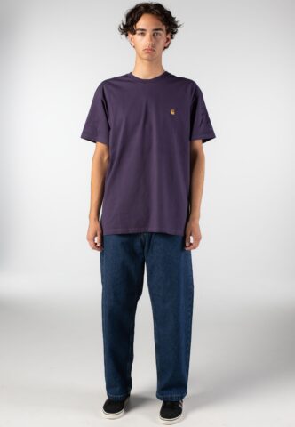 Carhartt WIP – Brandon Blue Stone Washed – Jeans – Blau – M – 100% Baumwolle