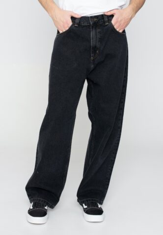 Carhartt WIP – Brandon Stone Washed Black – Jeans – Schwarz – S – 100% Baumwolle