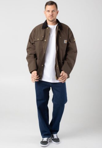 Carhartt WIP – Clapton Liberica/Black – Jacke – Braun – XL – 100% Nylon