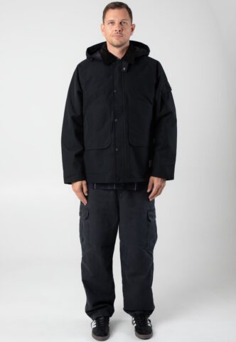 Carhartt WIP – Clarton Black/Black – Jacke – Schwarz – XL – 100% Nylon