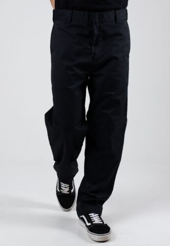 Carhartt WIP – Craft Rinsed Black – Hose – Schwarz – W33 – 65% Polyester, 35% Baumwolle