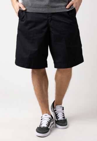 Carhartt WIP – Craft Rinsed Black – Shorts – Schwarz – W30 – 65% Polyester, 35% Baumwolle