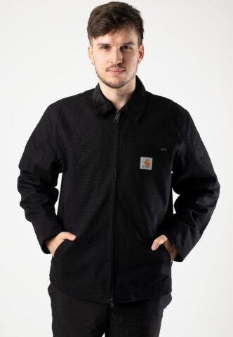 Carhartt WIP – Detroit Rigid Black/Black – Jacke – Schwarz – XXL – 100% Baumwolle