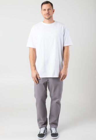 Carhartt WIP – Flint Garment Dyed Yosemite – Hose – Grün – XL – 100% Bio-Baumwolle