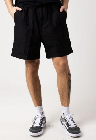 Carhartt WIP – Hayworth Rinsed Black – Shorts – Schwarz – M – Shell: 100% Baumwolle, Lining: 65% Polyester, 35% Baumwolle