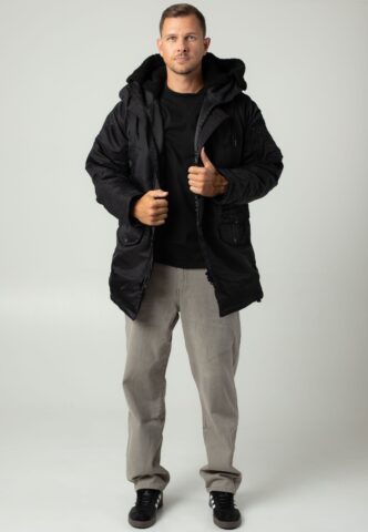 Carhartt WIP – Hd Olten Black – Jacke – Schwarz – XL – Außenmaterial: 100% Nylon; Innenfutter: 100% Polyester