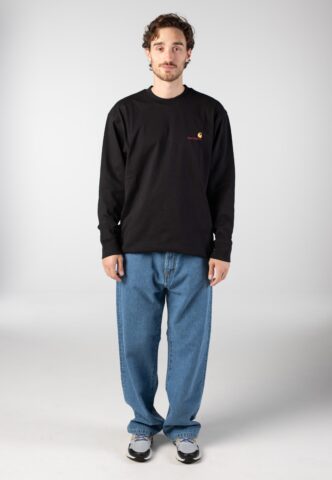 Carhartt WIP – Landon Heavy Stone Wash Blue – Jeans – Blau – W36 – 100% Baumwolle
