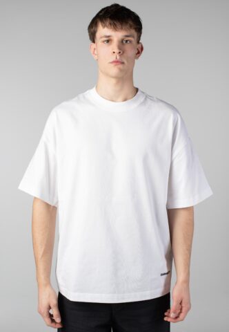 Carhartt WIP – Link Script White/Black – T-Shirt – Weiß – L – 100% Bio-Baumwolle