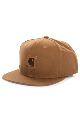 Carhartt WIP – Logo Hamilton Brown – Cap – Braun – Onesize – 100% Baumwolle