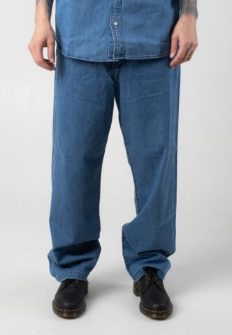 Carhartt WIP – Lucas Stone Washed Blue – Jeans – Blau – S – 100% Baumwolle