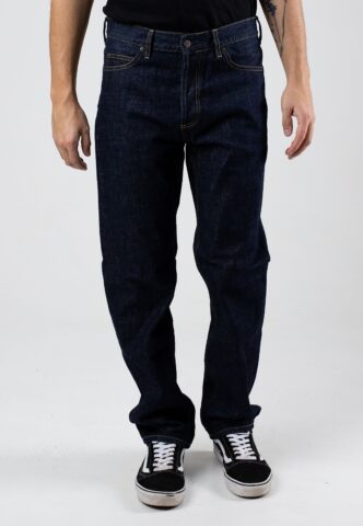 Carhartt WIP – Marlow Rinsed Blue – Jeans – Blau – W32 / L34 – 100% Baumwolle