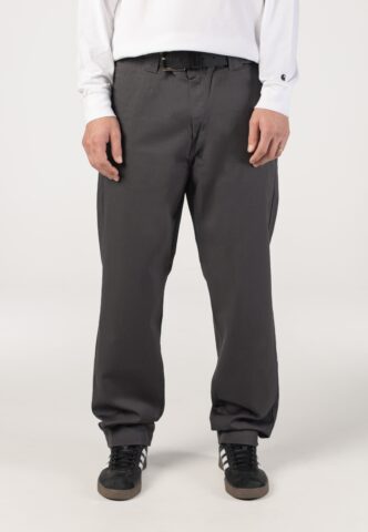 Carhartt WIP – Master Rinsed Graphite – Hose – Grau – W30 / L34 – 65% Polyester, 35% Baumwolle