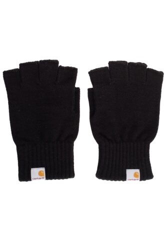 Carhartt WIP – Mitten Black – Handschuhe – Schwarz – S/M – 100% Polyacryl