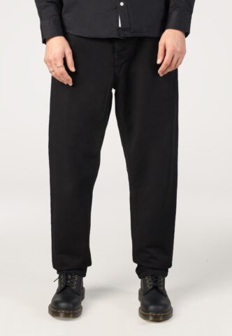 Carhartt WIP – Newel Black One Wash – Jeans – Schwarz – W33 – 100% GOTS-zertifizierte Baumwolle