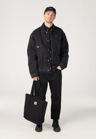 Carhartt WIP – Belmar Stone Washed Black – Jacke – Schwarz – L – 100% Baumwolle