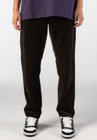 Carhartt WIP – Newel Rinsed Tobacco – Hose – Braun – W28 – 100% Baumwolle