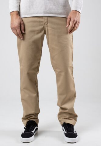 Carhartt WIP – Master Rinsed Sable – Hose – Beige – W28 / L32 – 65% Polyester, 35% Baumwolle