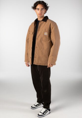 Carhartt WIP – OG Chore Stone Canvas Hamilton Brown/Tobacco – Jacke – Braun – M – 100% Bio-Baumwolle