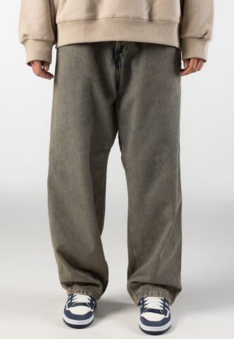 Carhartt WIP – OG Single Knee Blue/Leather Garment Dyed – Jeans – Blau – L – 100% Baumwolle
