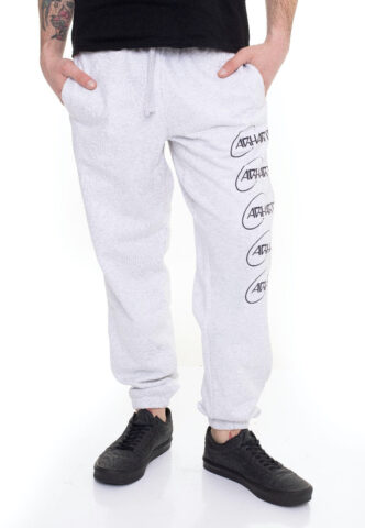 Carhartt WIP – Orbit Ash Heather/Dark Navy – Jogginghose – Grau – XXL – 59% Baumwolle, 41% Polyester