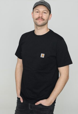 Carhartt WIP – Pocket Black – T-Shirt – Schwarz – XL – 100% Baumwolle