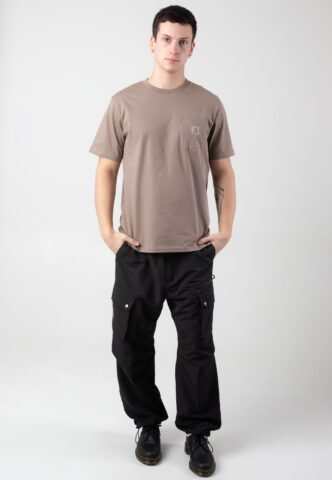 Carhartt WIP – Pocket Branch – T-Shirt – Braun – M – 100% Baumwolle