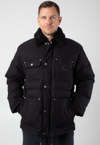 Carhartt WIP – Rayley Black – Jacke – Schwarz – L – Shell: 100% Baumwolle; Lining: 100% Polyester