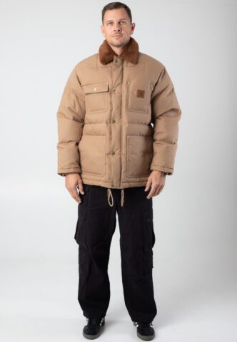 Carhartt WIP – Rayley Peanut – Jacke – Braun – L – Shell: 100% Baumwolle; Lining: 100% Polyester