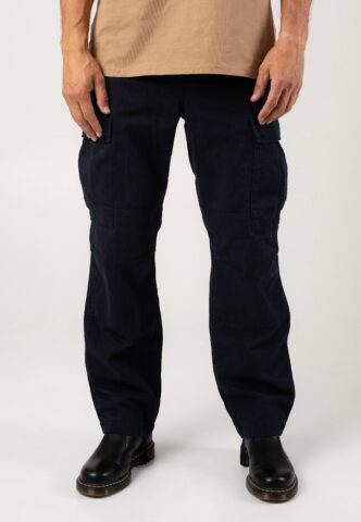 Carhartt WIP – Regular Cargo Air Force Blue – Hose – Blau – W28 / L32 – 100% Bio-Baumwolle