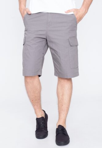 Carhartt WIP – Regular Cargo Anchor Rinsed – Shorts – Grau – W28 – 100% Baumwolle
