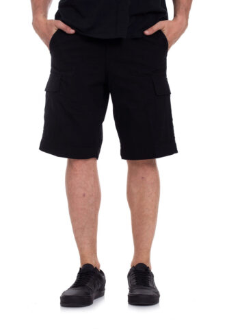 Carhartt WIP – Regular Cargo Columbia Black Rinsed – Shorts – Schwarz – W32 – 100% Baumwolle