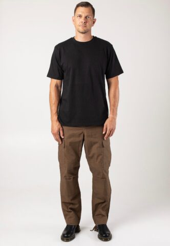 Carhartt WIP – Regular Cargo Rinsed Chocolate – Hose – Braun – W28 / L32 – 100% Baumwolle