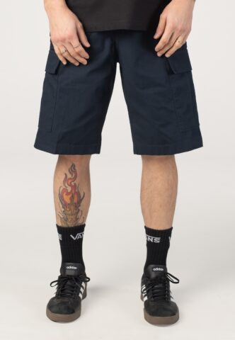 Carhartt WIP – Regular Cargo Rinsed Deep Night – Shorts – Blau – W30 – 100% Baumwolle