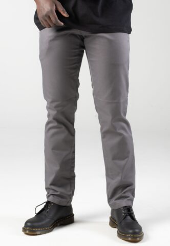 Carhartt WIP – Sid Rinsed Porphyry – Hose – Grau – W28 / L32 – 46% Baumwolle, 38% Elastomultiester, 16% Polyester