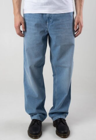 Carhartt WIP – Simple Blue Light True Washed – Hose – Blau – W30 / L34 – 100% Baumwolle