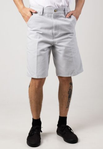 Carhartt WIP – Single Knee Rinsed Basalt – Shorts – Grau – W28 – 100% Bio-Baumwolle