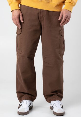 Carhartt WIP – Stanton Cargo Stone Dyed Chocolate – Hose – Braun – L – 100% Baumwolle