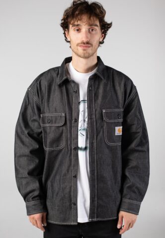 Carhartt WIP – Tigan Rigid Black – Jacke – Schwarz – L – 50% Baumwolle, 50% Polyester