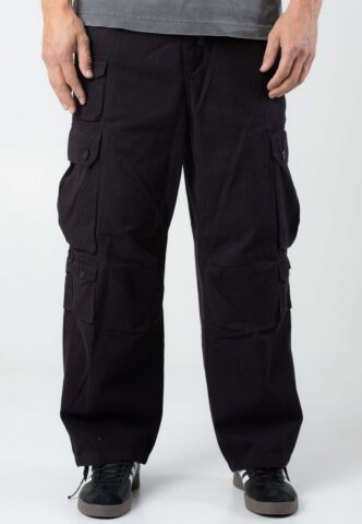 Carhartt WIP – Tracker Black – Hose – Schwarz – S – 100% Baumwolle