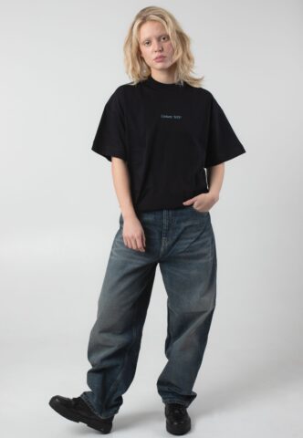 Carhartt WIP – W‘ Harttbreaker Black – T-Shirt – Schwarz – XS – 100% Bio-Baumwolle