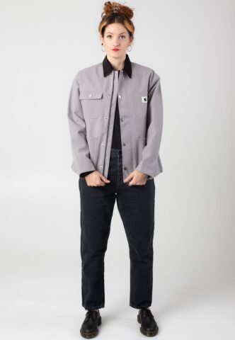 Carhartt WIP – W‘ Clapton Yosemite/Black – Jacke – Schwarz – M – Außenmaterial: 100% Nylon; Innenfutter: 100% Polyester