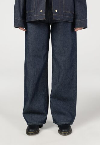 Carhartt WIP – W‘ Jane Rinsed Blue – Hose – Blau – W28 – 100% Bio-Baumwolle