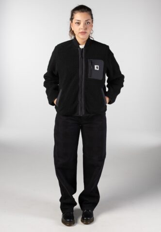 Carhartt WIP – W‘ Janet Liner Black/Black – Jacke – Schwarz – XS – 100% Polyester