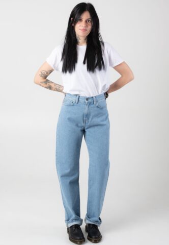 Carhartt WIP – W‘ Noxon Stone Bleached Blue – Jeans – Blau – W29 – 100% Baumwolle