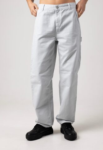 Carhartt WIP – W‘ Pierce Straight Garment Dyed Sonic Silver – Hose – Grau – W31 – 100% Baumwolle
