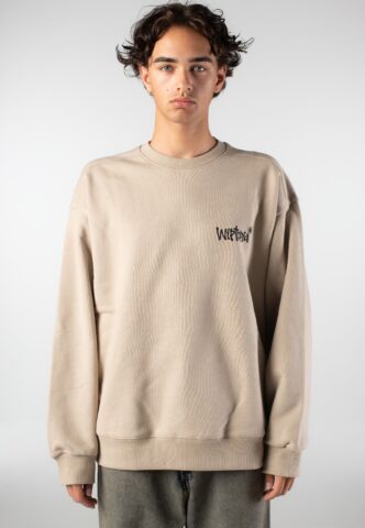Carhartt WIP – Wiptopia Wall – Sweater – Grau – S – 87% Baumwolle, 13% Polyamid