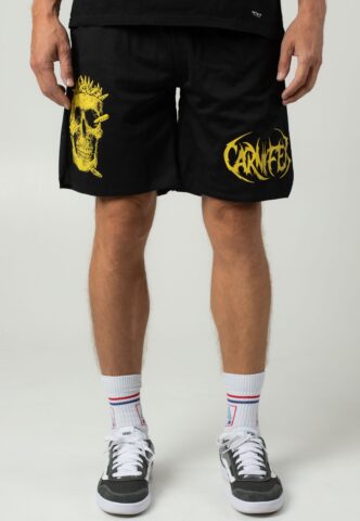 Carnifex – Skull Bullet – Shorts – Schwarz – S – 100% Polyester