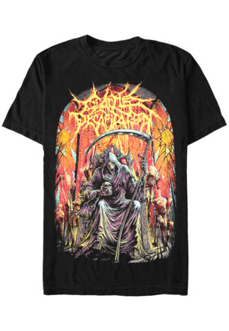 Cattle Decapitation – Cow Reaper – T-Shirt – Schwarz – L – 100% Baumwolle